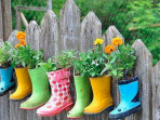 Boot Planter Flowerpot