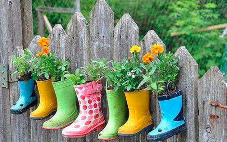 Boot Planter Flowerpot