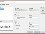 how to change the font in AutoCAD